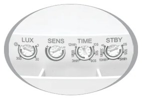 Ecolite WHST707-LED/HF - LED Vonkajšie stropné svietidlo so senzorom