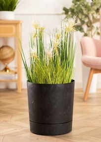 Sada 2 ks květináčů Azalea černý beton