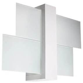 Sollux SL.0079 - Nástenné svietidlo FENIKS 1 1xE27/60W/230V biela