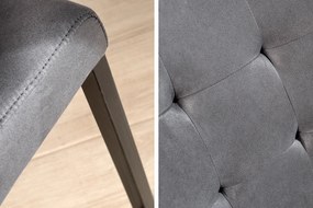 Stolička konzolová Oxford šedá liatina