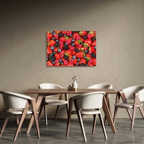 Sklenený obraz - Ovocná nálož (70x50 cm)