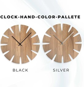 SENTOP | Nástenné hodiny z dreva s elegantným dizajnom I SENTOP MAS014-3041-BLACK-30 analógové