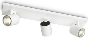 Philips 53093/31/12 - Bodové svietidlo MYLIVING RUNNER 3xGU10/20W/230V
