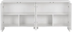 Dizajnová komoda Uchenna 180 cm biela