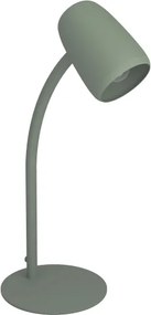 Eglo 901831 - Stolná lampa CARLO 1xE14/18W/230V zelená