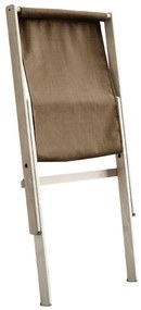 Kávovohnedé skladacie kreslo z bukového dreva Karup Design Boogie Raw/Mocca