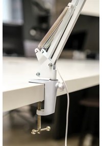 Brilagi - LED Stmievateľná stolná lampa s lupou LED/12W/5V 3000/4200/6000K biela