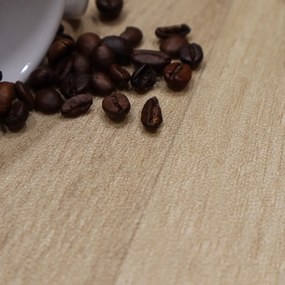 Gerflor, PVC podlaha - lino AladinTex Ultra 2346 Azay cream, na mieru, šíře 4m, hnedá, filc, chodba / predsieň