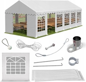 Párty stan 6x12 m Obchodný záhradný Das 240 S