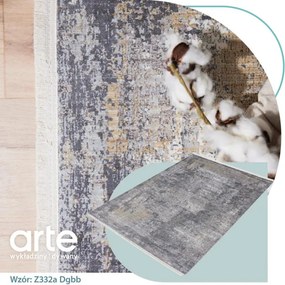 Koberec Split Z332A tmavosivý / hnedobéžový