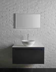 Sapho Sapho, THIN umývadlo na dosku Ø 39 cm, bielá mat, WN185