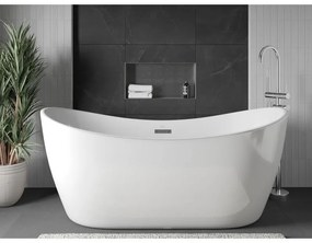 Mexen X-Wall-NR, polička na zapustenie pod obklad bez goliera 60 x 30 cm, oceľová, 1911603010