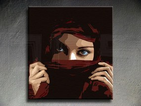 Ručne maľovaný POP Art obraz Aicha | rôzne rozmery