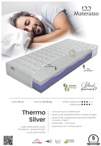 Materasso Penový matrac Thermo Silver Rozmer: 80 x 200 cm