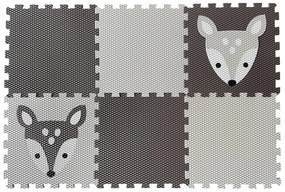 Detská penová puzzle podlaha z 6 dielov KOLOUŠOK