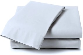 Bavlnené prestieradlo na jednolôžko - 145 x 245 cm - biele