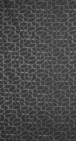 ZÁVES NA KRÚŽKOCH EVI 140X250 CM VZOROVANÁ