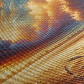 Obraz – Strom na poli (120x50 cm)