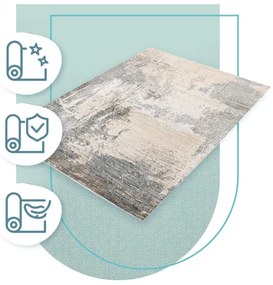 Koberec Maxima MXM-47 Taupe strieborný