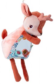 Lilliputiens – textilná hračka so zrkadielkom - jelenček Stella