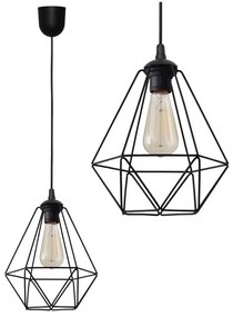 Luster na lanku KARO 1xE27/15W/230V
