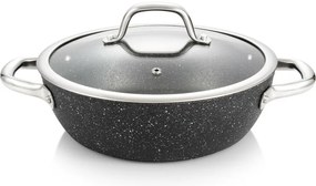 TESCOMA panvica hlboká PRESIDENT Stone s pokrievkou ø 24 cm , 24 cm
