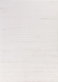 Ayyildiz, Kusový koberec Sahara 1114 Cream, 140x200, biela, obývacia izba