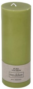 Zelená sviečka Eco candles by Ego dekor Friendly, doba horenia 60 h