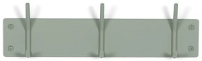 Zeleno-sivý kovový nástenný vešiak Fusion – Spinder Design