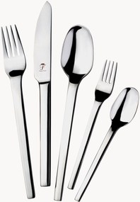 Súprava príborov z leštenej nehrdzavejúcej ocele Karat, 6 osôb, 30 ks