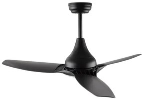 Stropný ventilátor Samoa 12.2 čierne s diaľkovým ovládaním