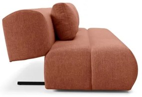 Rozkladacia trojmiestná pohovka FANO hnedá