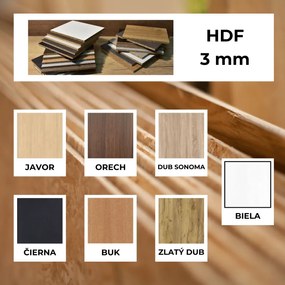 Drevená mandala na stenu kvet času I SENTOP HDF0249