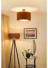 Brilagi - Prisadený luster OREGON ROLLER VEGE 1xE27/15W/230V pr. 45 cm hnedá