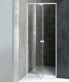 Aqualine Aqualine, AMICO sprchové dvere výklopné 820-1000x1850mm, číre sklo, G80