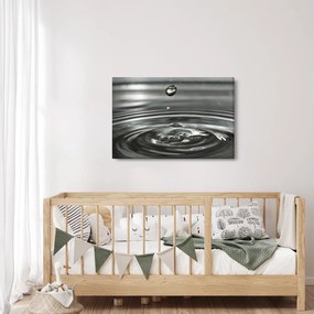 Obraz kvapky vody (90x60 cm)