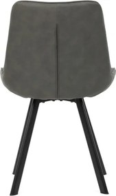 Jedálenská stolička sivá HC-V3066 GREY3