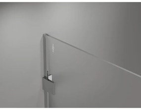 Mexen Lunar sprchová stena pravá 80 x 200 cm, 8mm číre sklo, chrómová, 830-080-000-01-00-P