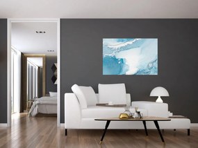 Obraz - Modrý dekor (90x60 cm)