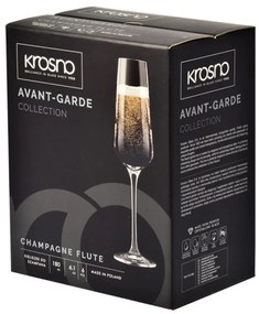 Sada pohárov na šampanské Avant-Garde 6x180 ml
