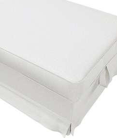 Poťah na podnožku Ektorp Bromma farba produktu krémová látka zapletaná