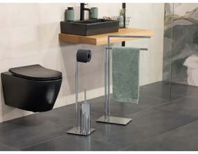 WENKO 18563100 - Stojan na uteráky RECCO 48x80,5 cm lesklý chróm