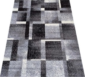 DY OTTO 09 Sivý koberec Rozmer: 80x150 cm