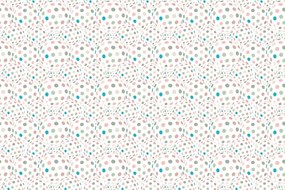 Tapeta ilúzia farebných guličiek - 75x1000 cm