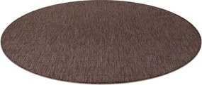 Koberec SIZAL SION A5165A hnedý kruh
