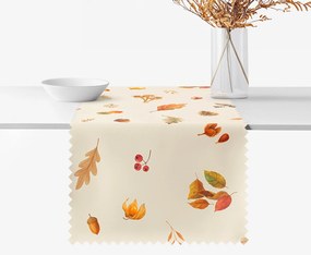 Goldea behúň na stôl teflónový - jesenná príroda 50x180 cm