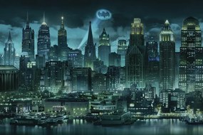 Umelecká tlač Batman - Night City, (40 x 26.7 cm)