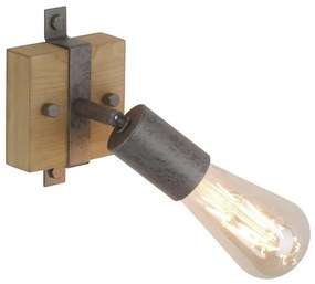 Leuchten Direkt 13471-79 - Nástenné bodové svietidlo SLAT 1xE27/40W/230V