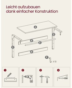 Nástenná polica LCR101W09