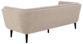 Béžová pohovka z textílie buklé 218 cm Tampa – Actona